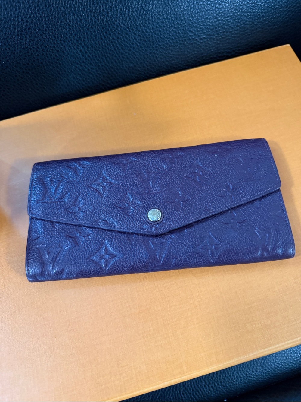 Louis Vuitton Deep Purple Monogram Envelope Wallet